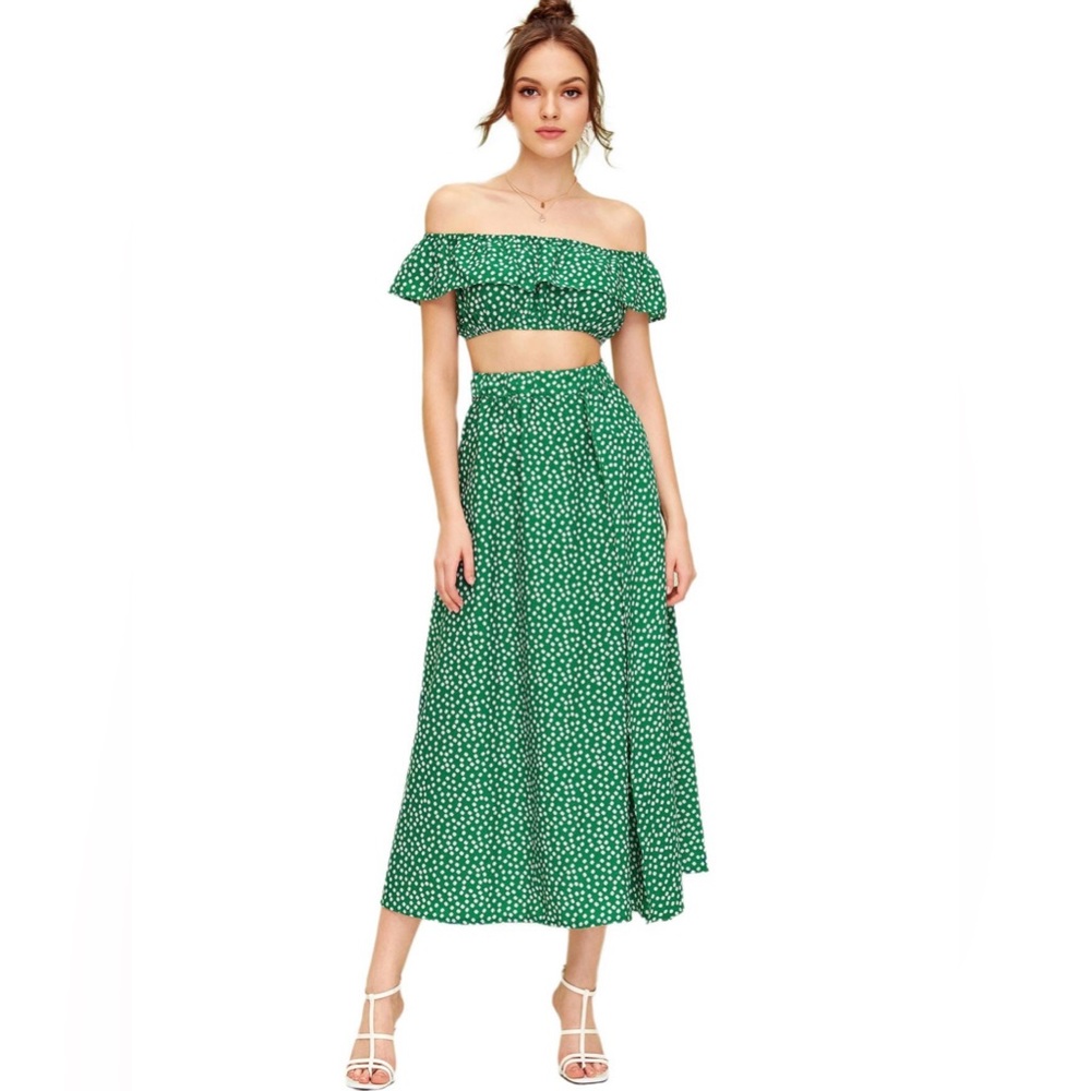 EUC Floerns Women’s Two Piece Outfit, size L